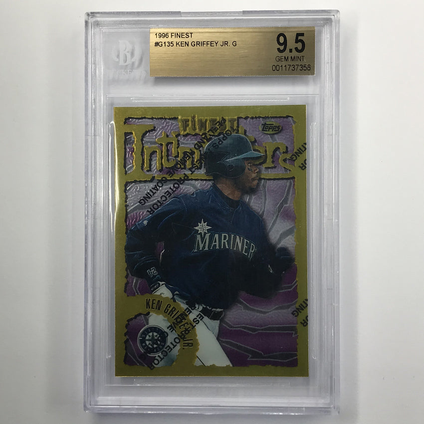 1996 Finest Ken Griffey Jr. Intimidators No G135 BGS 9.5 356