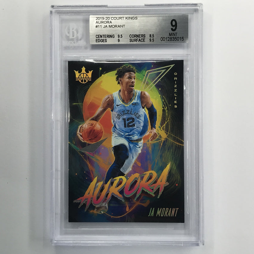 2019-20 Court Kings Ja Morant Aurora Rookie Sp No 11 BGS 9 015