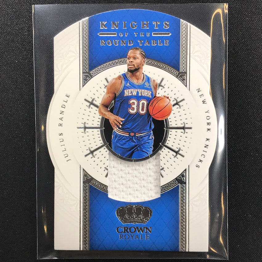2021-22 Crown Royale Julius Randle Knights Of The Round Table Jersey No Jrd