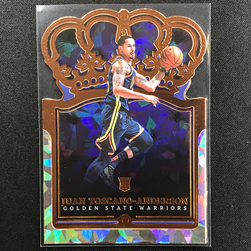 2021-22 Crown Royale Juan Toscano-anderson Rookie Crystal Bronze No 57