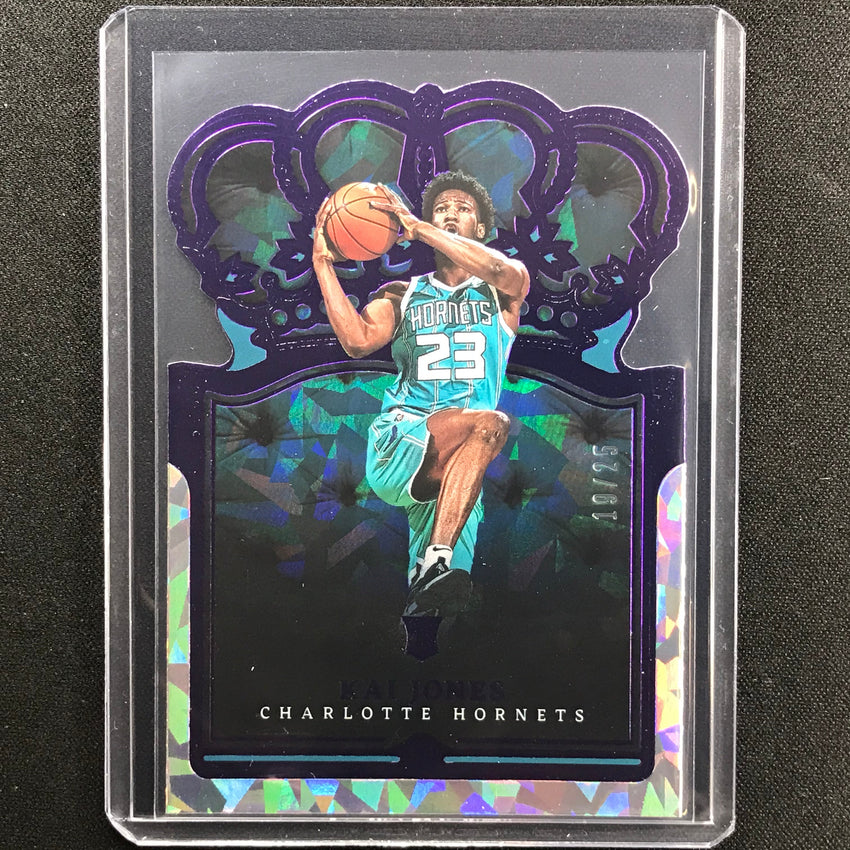 2021-22 Crown Royale Kai Jones Rookie Crystal Purple 19/25