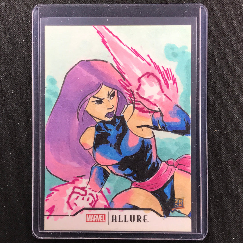 2022 Marvel Allure Psylocke Sketch Card 1/1 The.soto Darren Soto