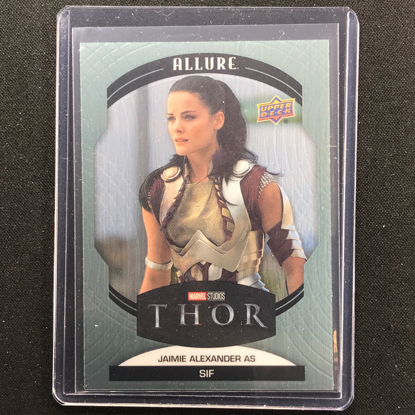 2022 Marvel Allure Jaimie Alexander As Sif Steel Ssp No 8