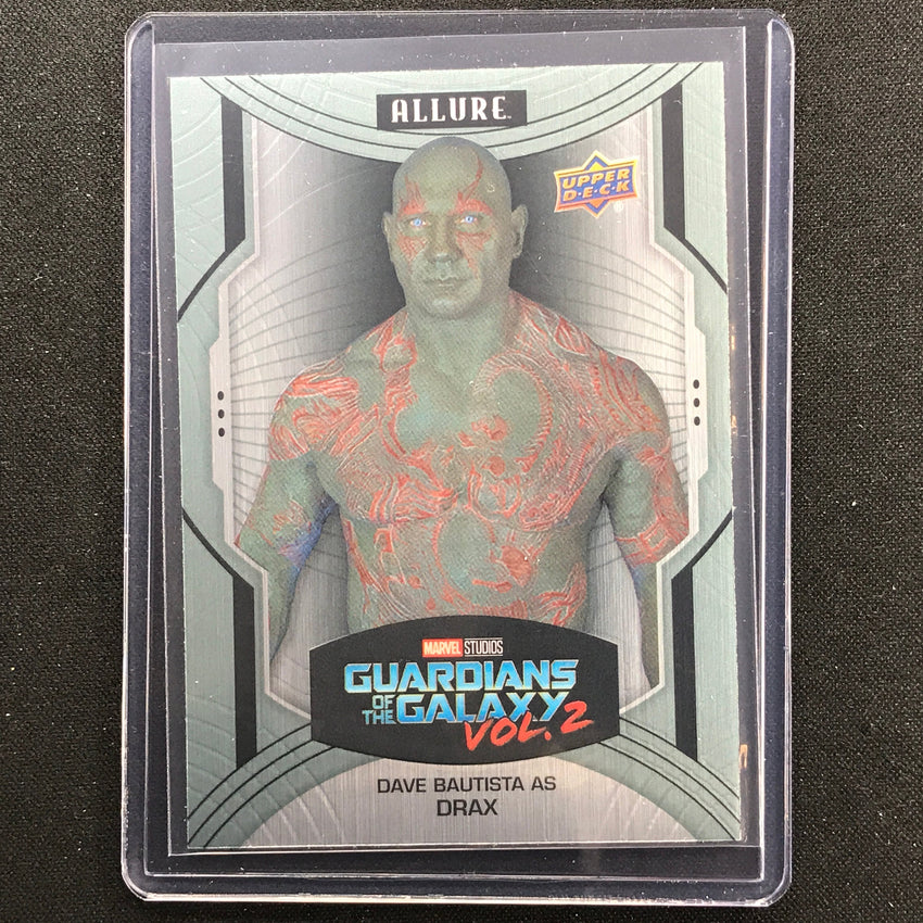 2022 Marvel Allure Dave Bautista As Drax High Series Steel Ssp No 112