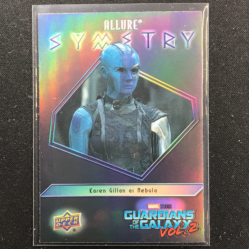 2022 Marvel Allure Karen Gillan As Nebula Symmetry Black Base No 25