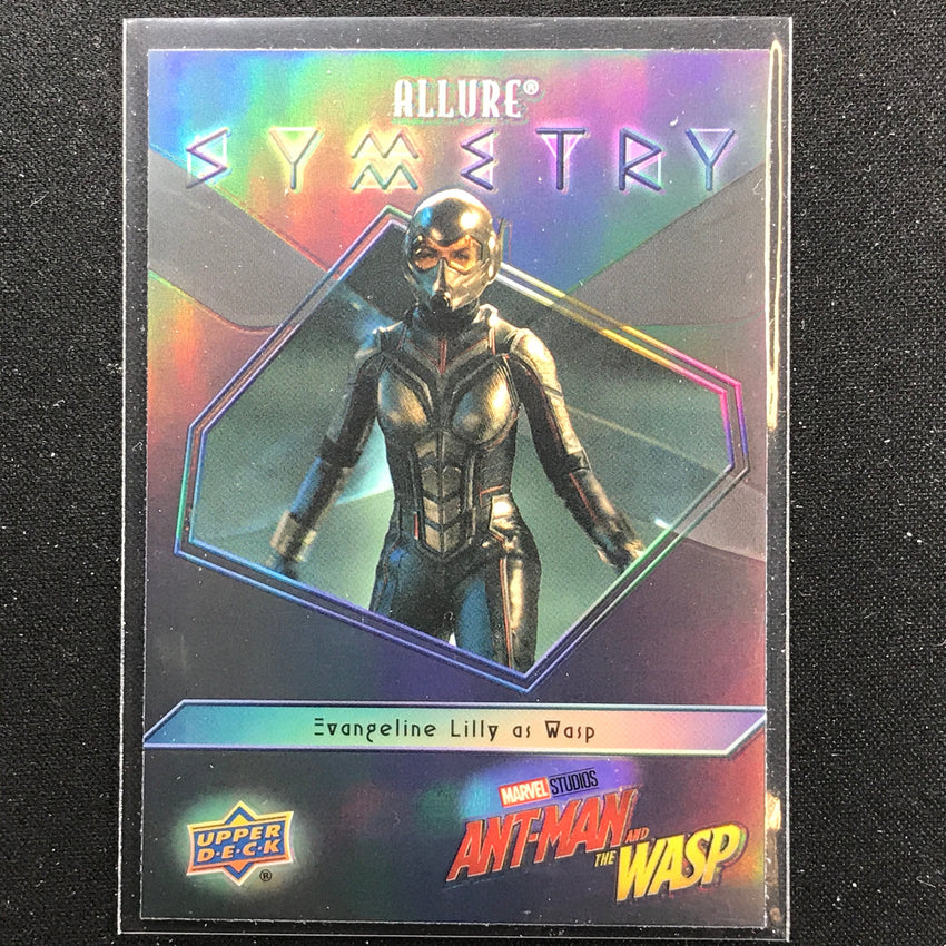 2022 Marvel Allure Evangeline Lilly As Wasp Symmetry Black Base No 28