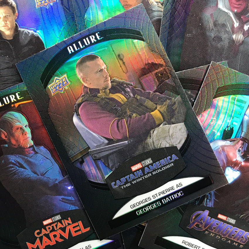 2022 Marvel Allure CHRIS EVANS AS CAPTAIN AMERICA Black Rainbow #92