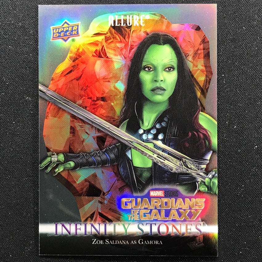 2022 Marvel Allure Zoe Saldana As Gamora Infinity Stones Reality Stone 194/299