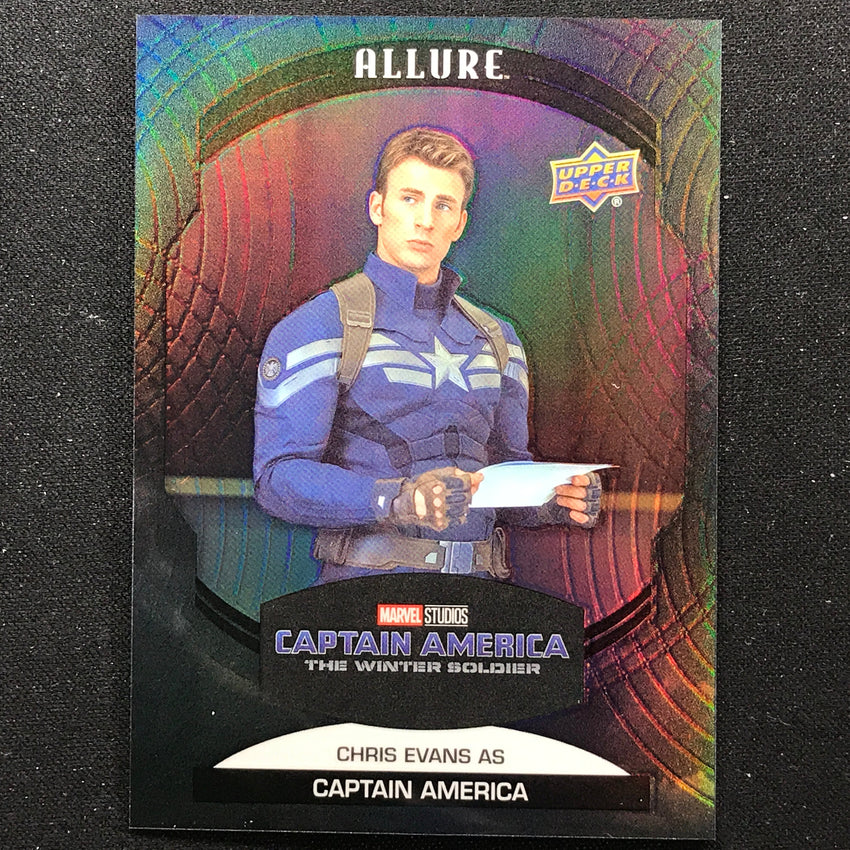 2022 Marvel Allure Chris Evans As Captain America Storm 54/199 No 26