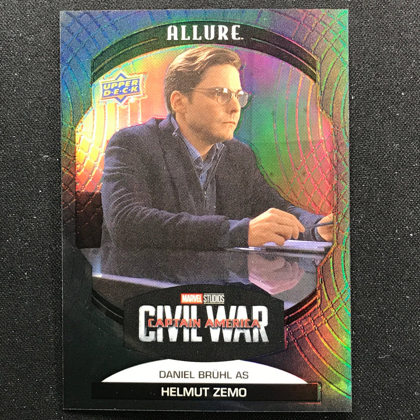 2022 Marvel Allure DANIEL BRUHL AS HELMUT ZEMO Storm 139/199 #48