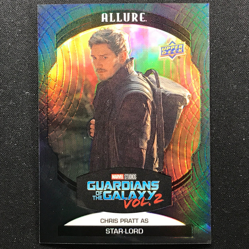2022 Marvel Allure Chris Pratt As Star-lord Storm 165/199 No 59