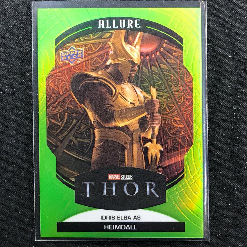 2022 Marvel Allure Idris Elba As Heimdall Green Quartz 34/99 No 7