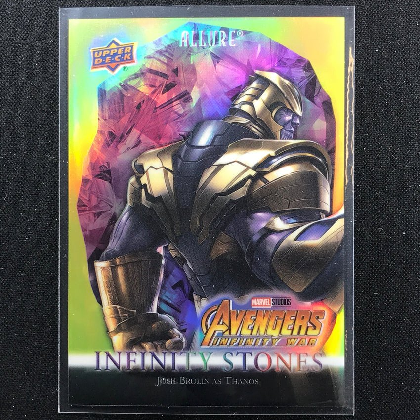 2022 Marvel Allure Josh Brolin As Thanos Infinity Stones Power Gold 47/99