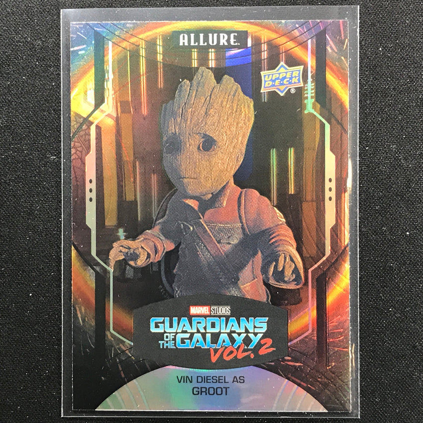 2022 Marvel Allure Vin Diesel As Groot High Series Portal Sp No 102