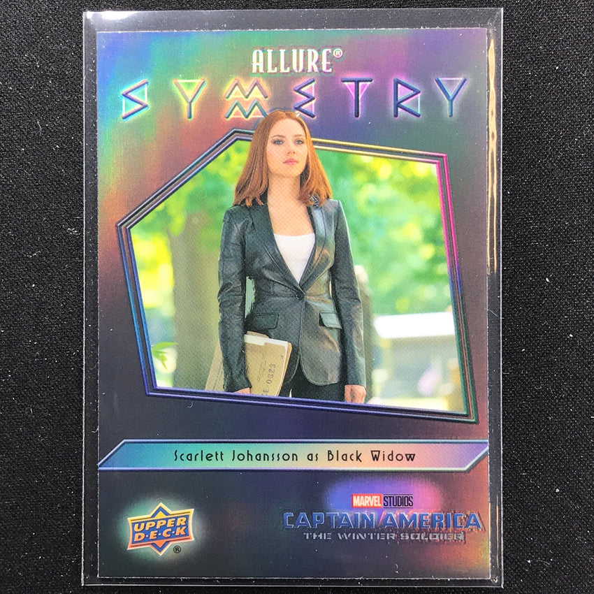 2022 Marvel Allure Scarlett Johansson As Black Widow Symmetry Black Base No 5