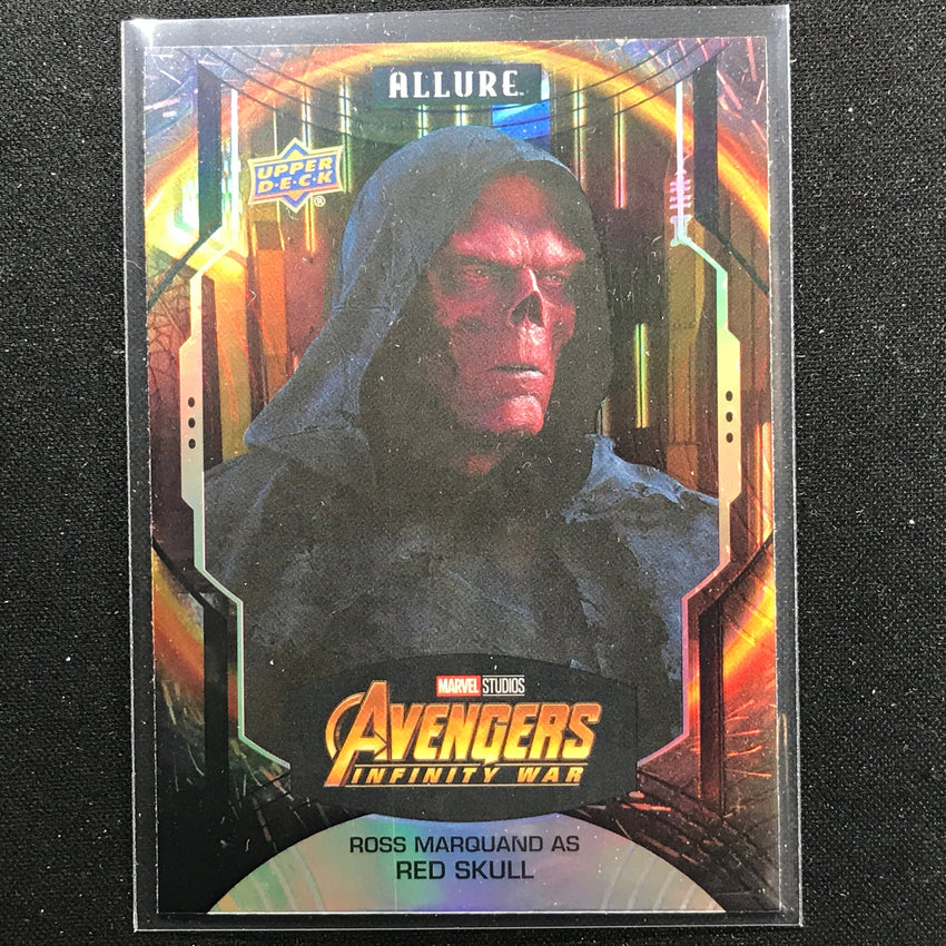 2022 Marvel Allure Ross Marquand As Red Skull High Series Portal Sp No 118