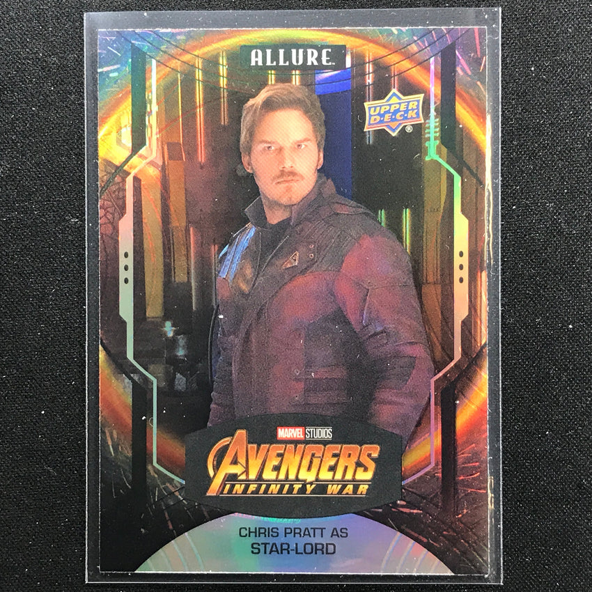 2022 Marvel Allure CHRIS PRATT AS STAR-LORD High Series Portal SP #145