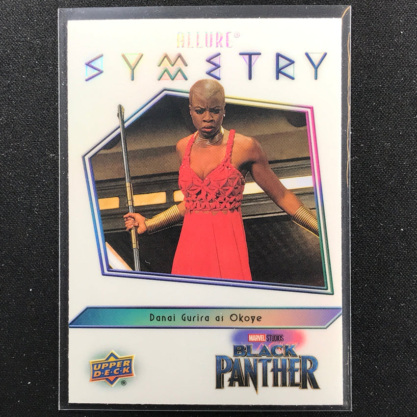 2022 Marvel Allure DANAI GURIRA AS OKOYE Symmetry White SP #21