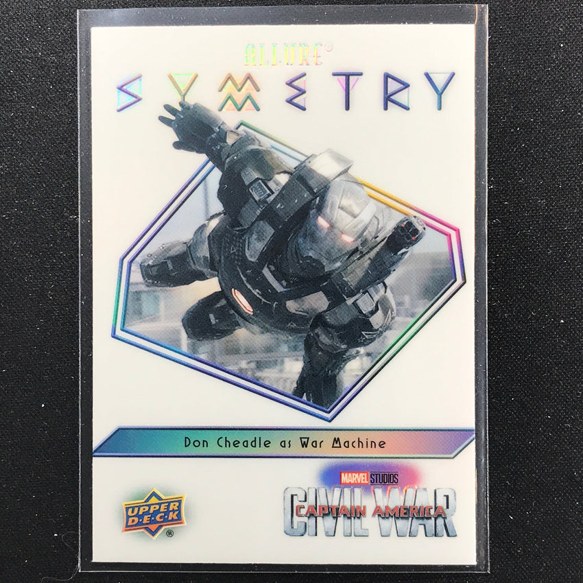 2022 Marvel Allure Don Cheadle As War Machine Symmetry White Sp No 22