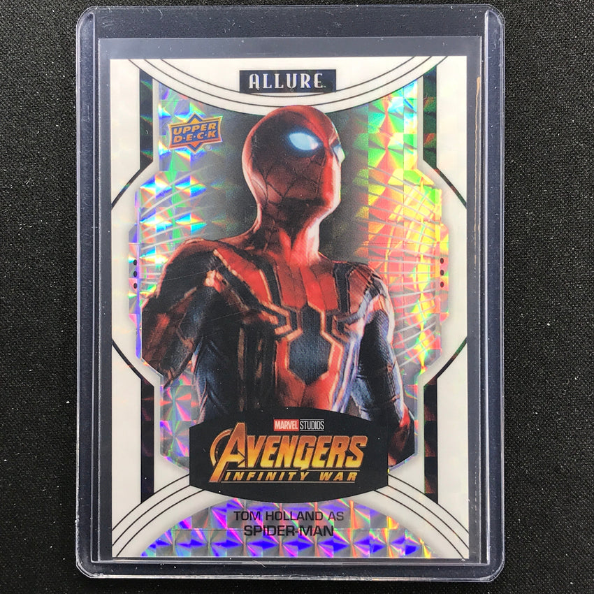 2022 Marvel Allure TOM HOLLAND SPIDER-MAN High Series White Diamond 12/50 #122