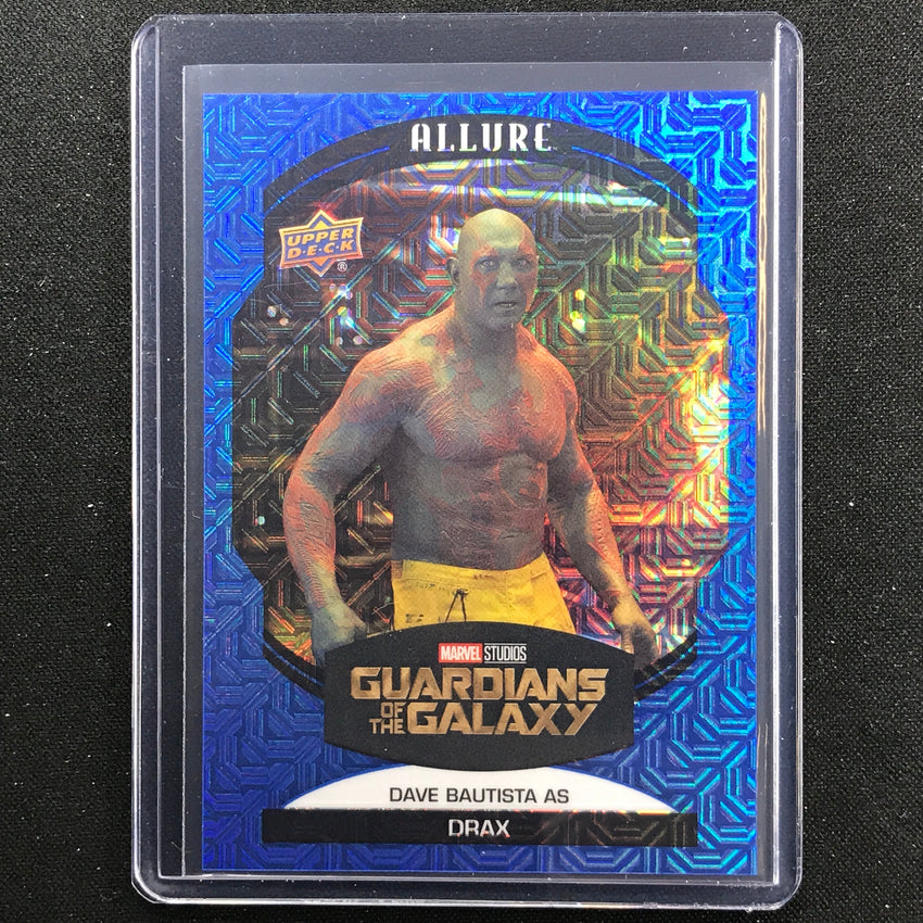 2022 Marvel Allure Dave Bautista As Drax Blue Line Mojo 30/35 No 30
