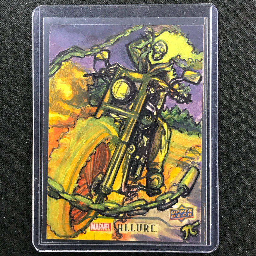 2022 Marvel Allure Ghost Rider Sketch Card 1/1 Lee Lightfoot