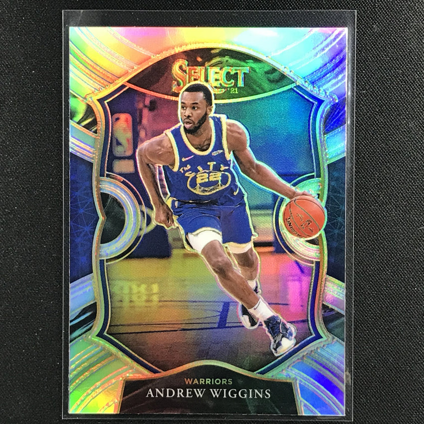 2020-21 Select Andrew Wiggins Concourse Silver Prizm No 6