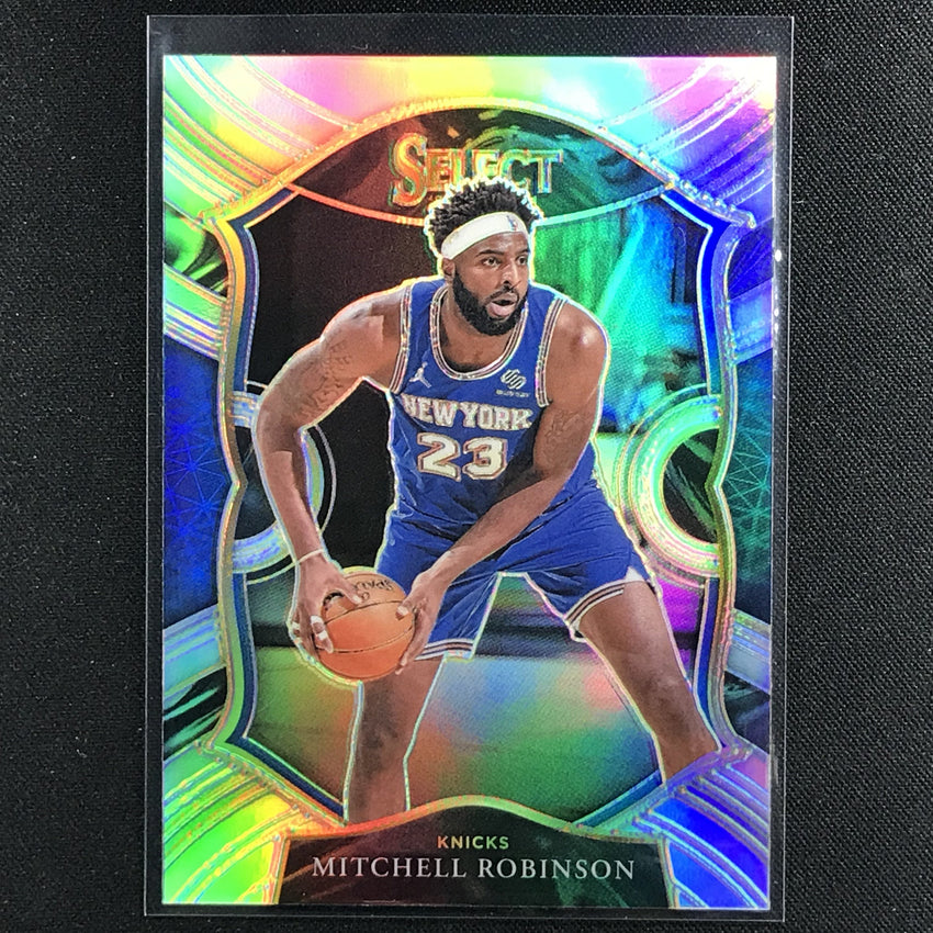 2020-21 Select Mitchell Robinson Concourse Silver Prizm No 9