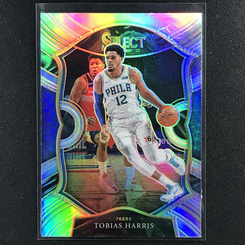 2020-21 Select Tobias Harris Concourse Silver Prizm No 11