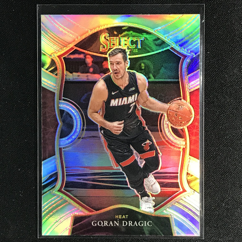 2020-21 Select Goran Dragic Concourse Silver Prizm No 22