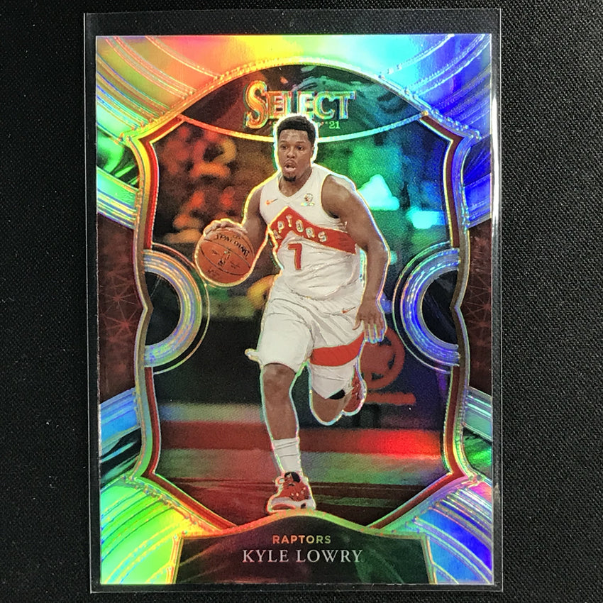 2020-21 Select Kyle Lowry Concourse Silver Prizm No 26