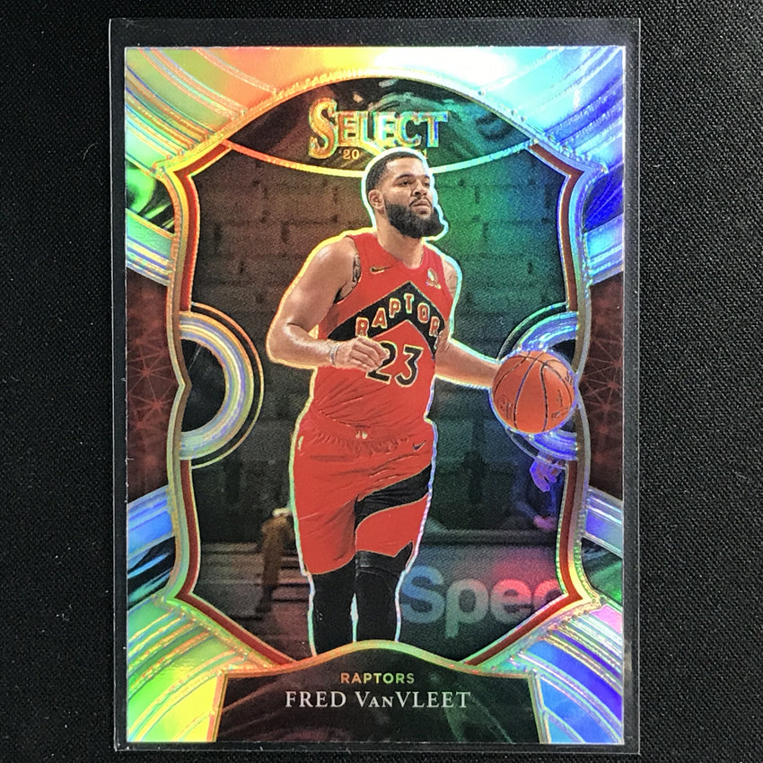 2020-21 Select Fred Vanvleet Concourse Silver Prizm No 29