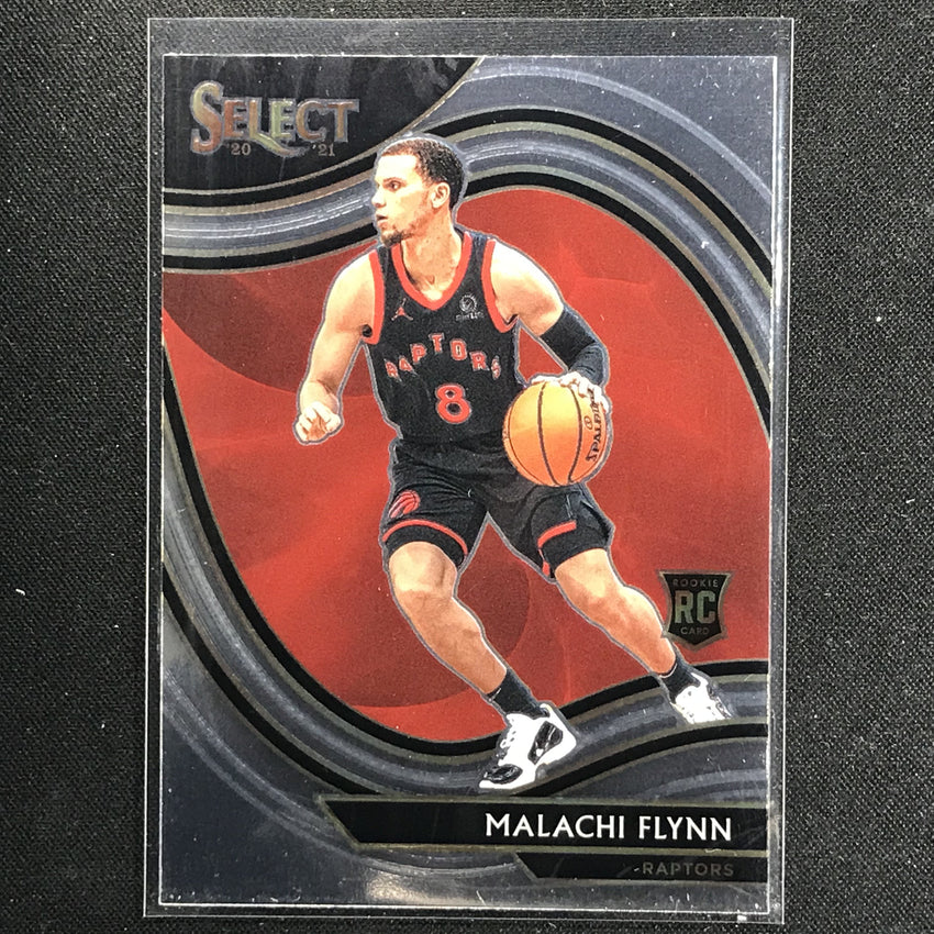 2020-21 Select Malachi Flynn Courtside Rookie Base No 272