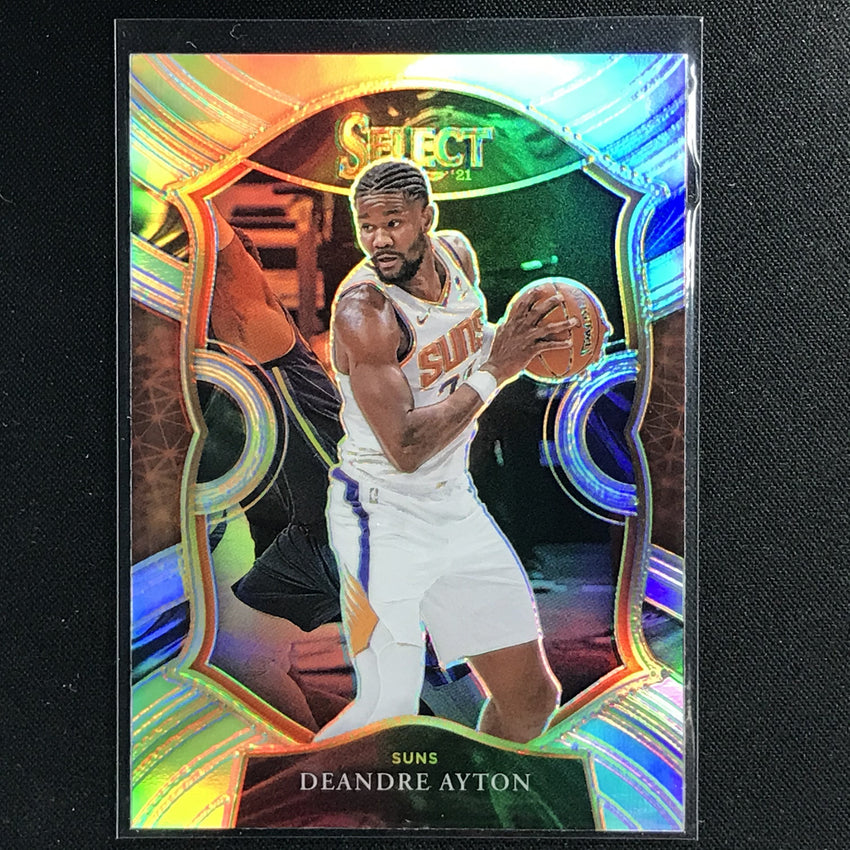 2020-21 Select Deandre Ayton Concourse Silver Prizm No 33