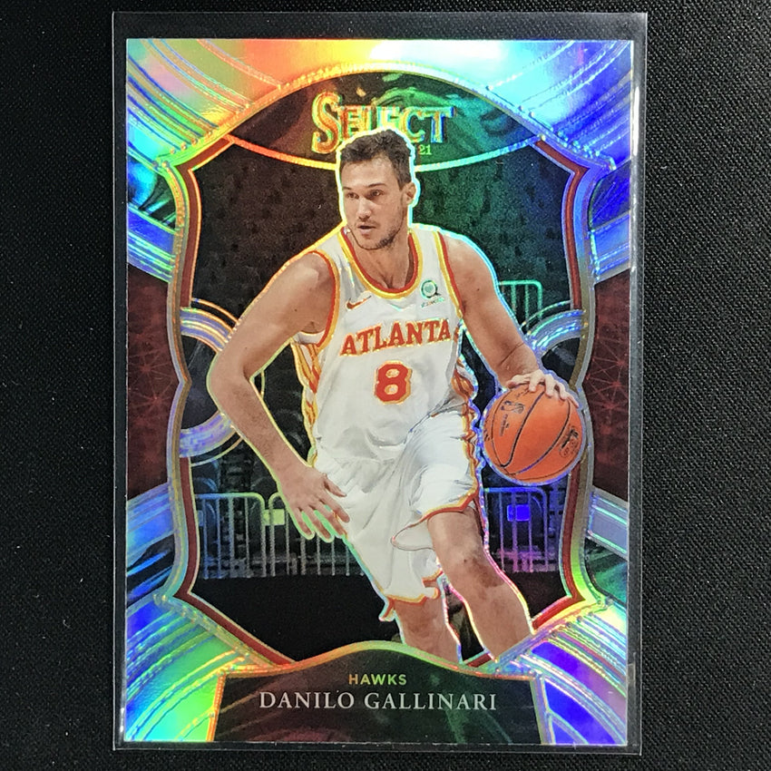 2020-21 Select Danilo Gallinari Concourse Silver Prizm No 35