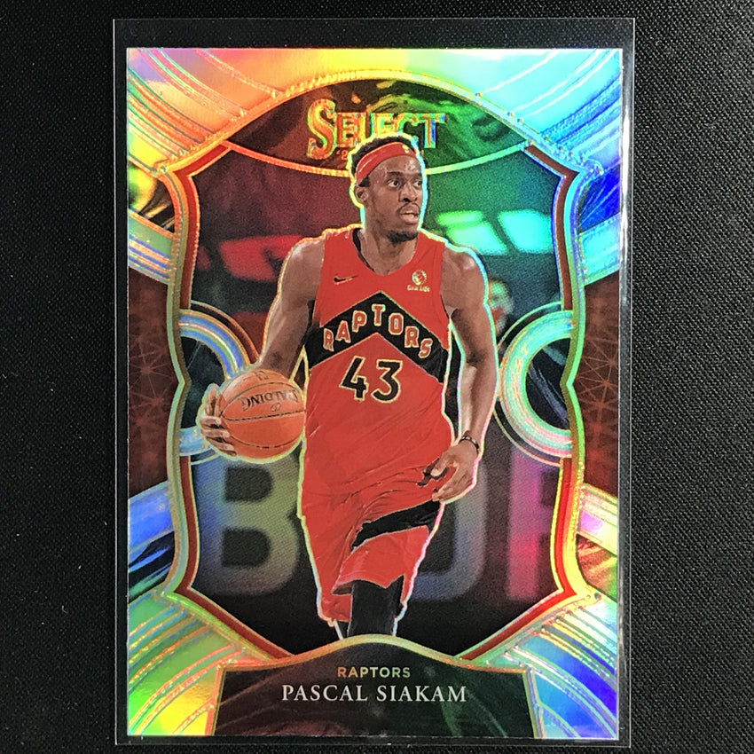 2020-21 Select Pascal Siakam Concourse Silver Prizm No 46