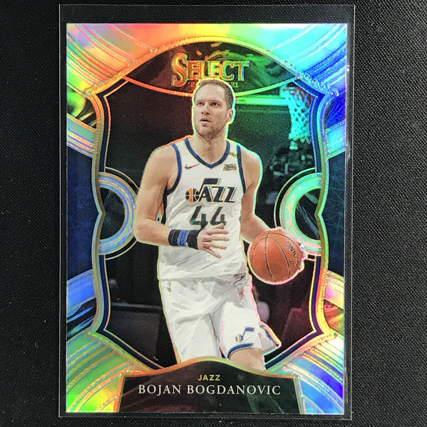 2020-21 Select Bojan Bogdanovic Concourse Silver Prizm No 47