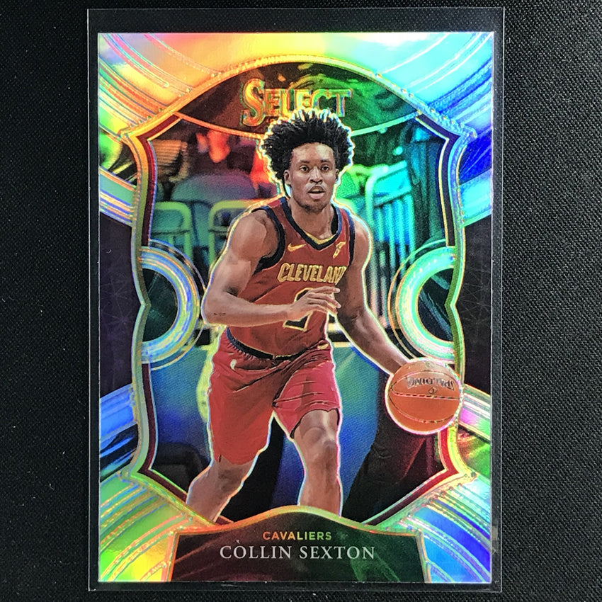 2020-21 Select Collin Sexton Concourse Silver Prizm No 59