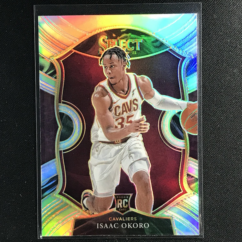 2020-21 Select Isaac Okoro Concourse Rookie Silver Prizm No 65