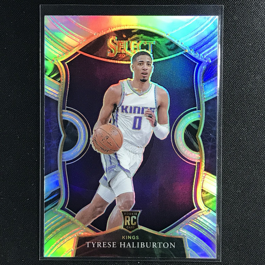 2020-21 Select Tyrese Haliburton Concourse Rookie Silver Prizm No 72