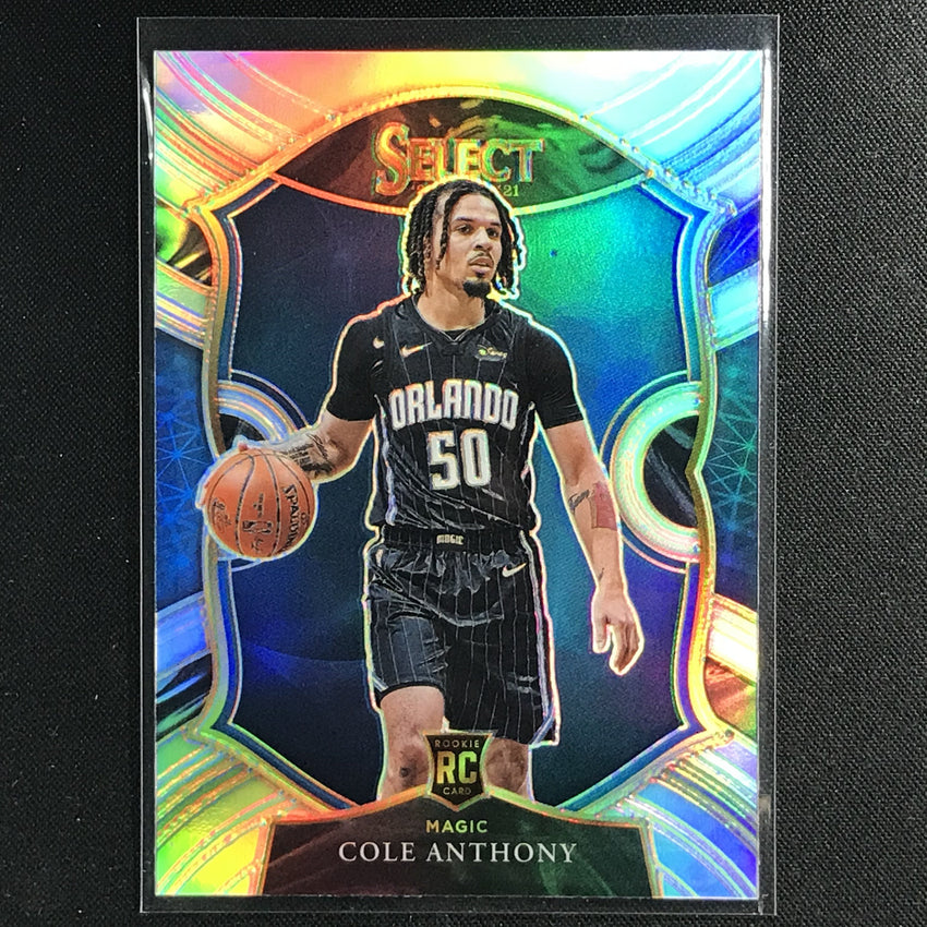 2020-21 Select Cole Anthony Concourse Rookie Silver Prizm No 75
