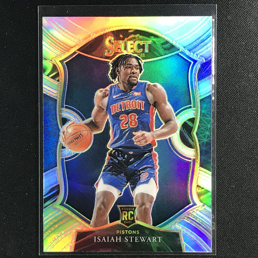 2020-21 Select Isaiah Stewart Concourse Rookie Silver Prizm No 76