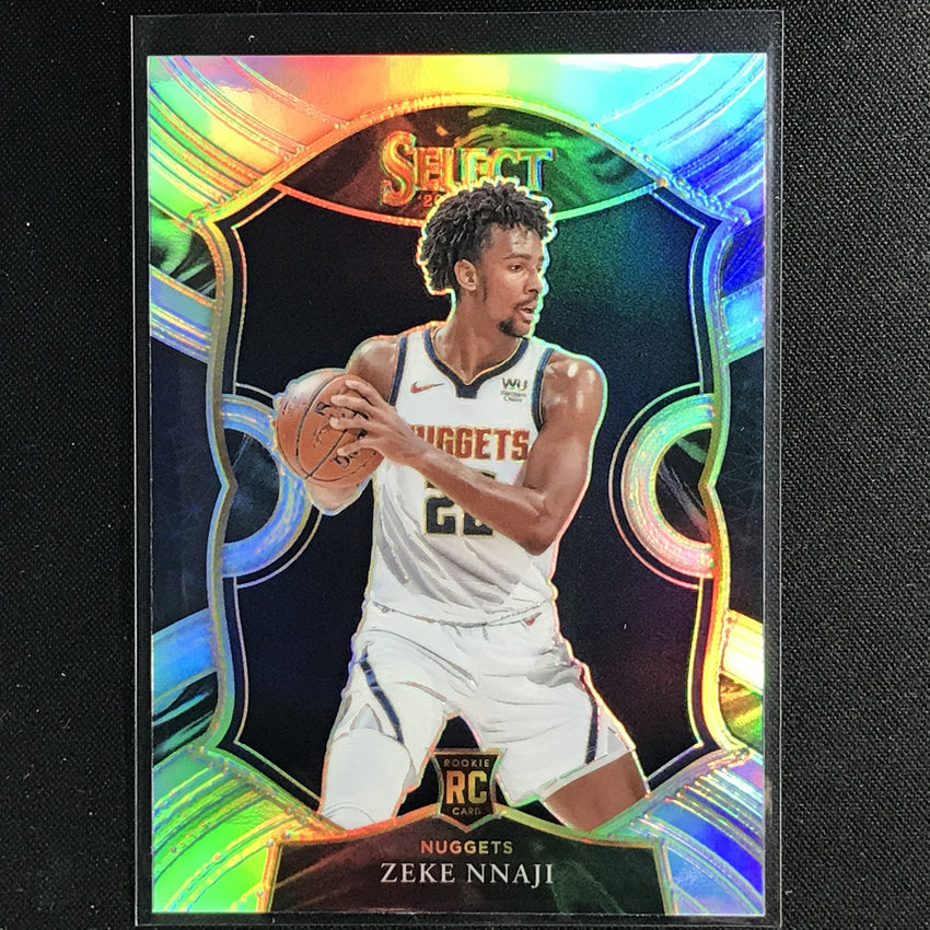 2020-21 Select Zeke Nnaji Concourse Rookie Silver Prizm No 82