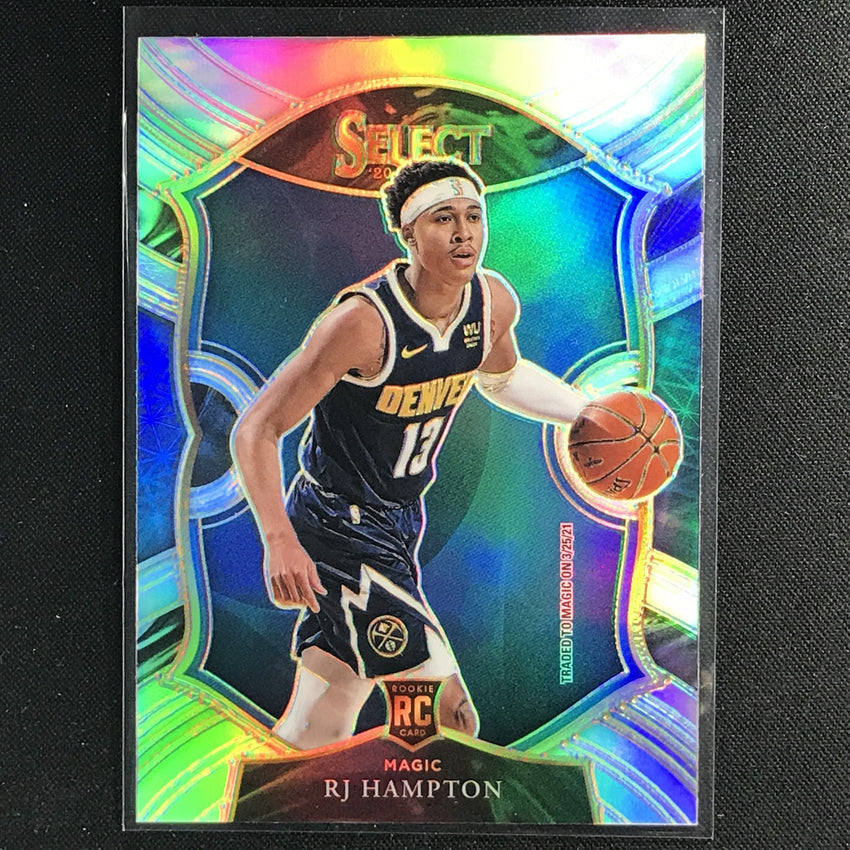 2020-21 Select Rj Hampton Concourse Rookie Silver Prizm No 84