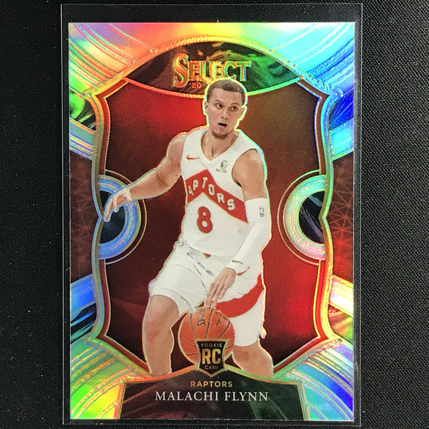 2020-21 Select Malachi Flynn Concourse Rookie Silver Prizm No 89