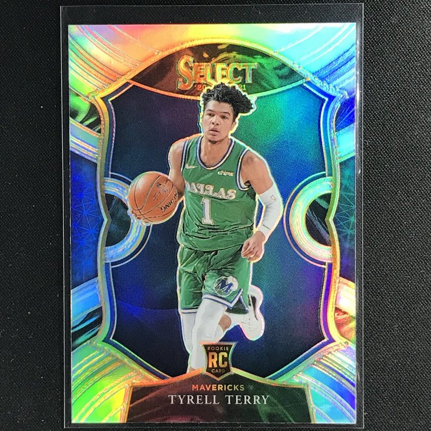 2020-21 Select Tyrell Terry Concourse Rookie Silver Prizm No 91