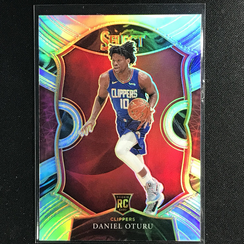 2020-21 Select Daniel Oturu Concourse Rookie Silver Prizm No 93
