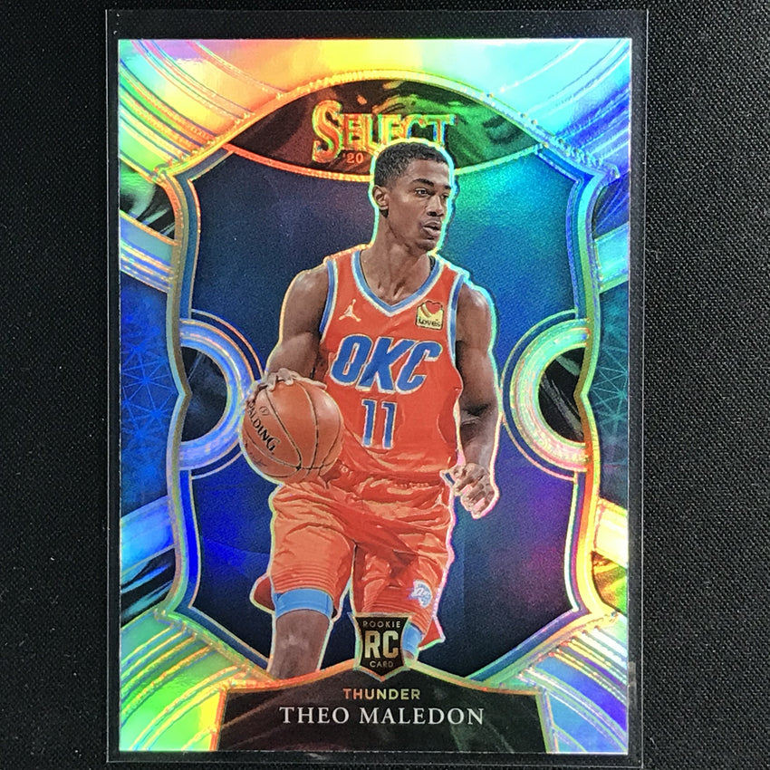 2020-21 Select Theo Maledon Concourse Rookie Silver Prizm No 94