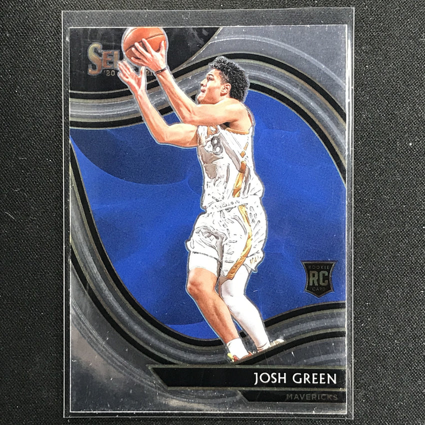 2020-21 Select Josh Green Courtside Rookie Base No 283