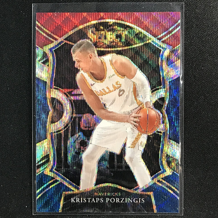 2020-21 Select Kristaps Porzingis Concourse Tri-color No 43